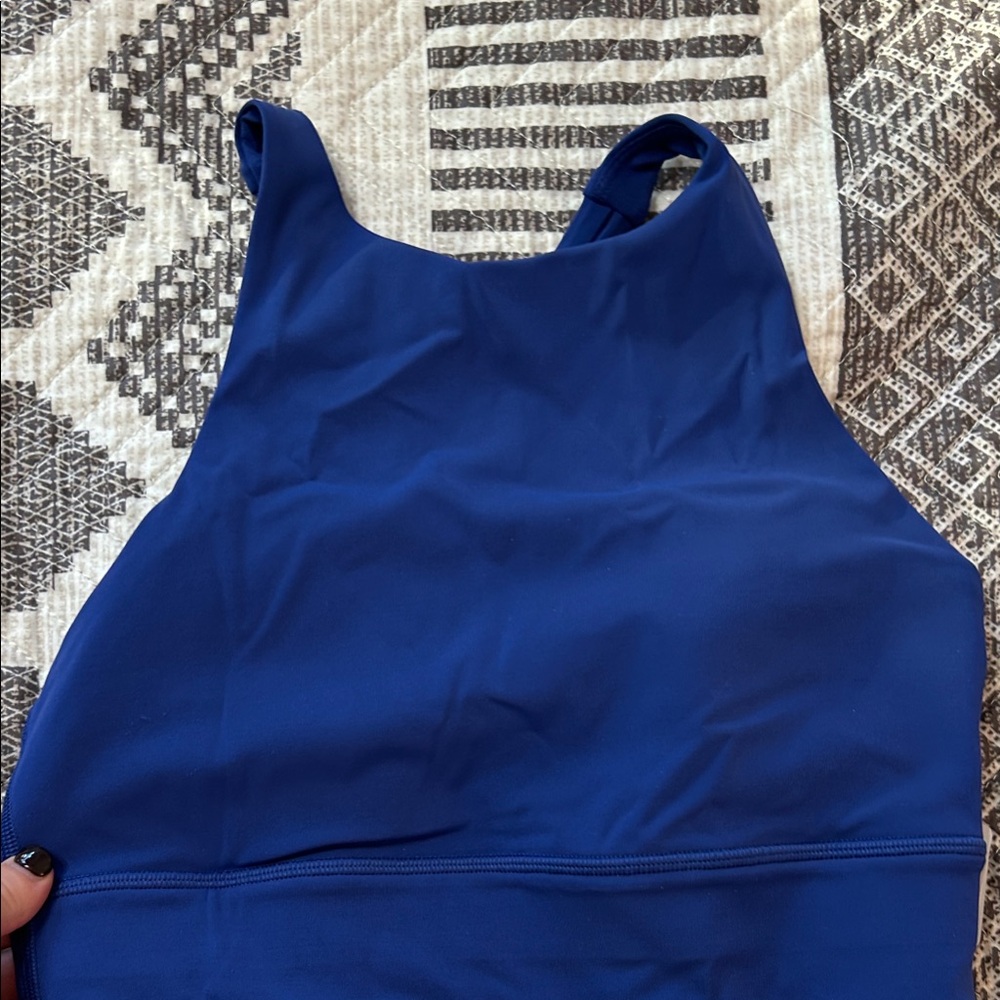 lululemon Energy Bra High Neck Long Line *Tough